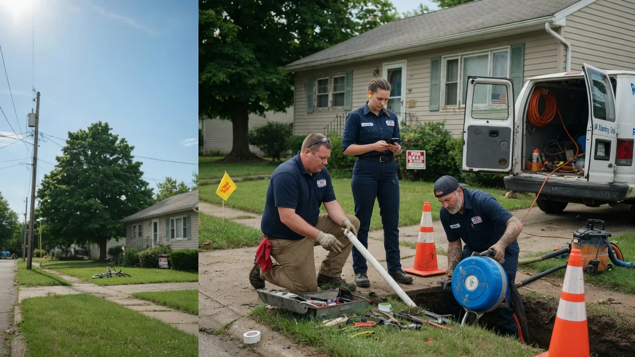 Sewer Line Repair in Hanlontown, IA near me